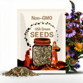 Bee Friendly Flower Seed Collection – 10 Heirloom Varieties, Annuals and Perennials, Bee Garden Mix for Honeybees and Native Bees