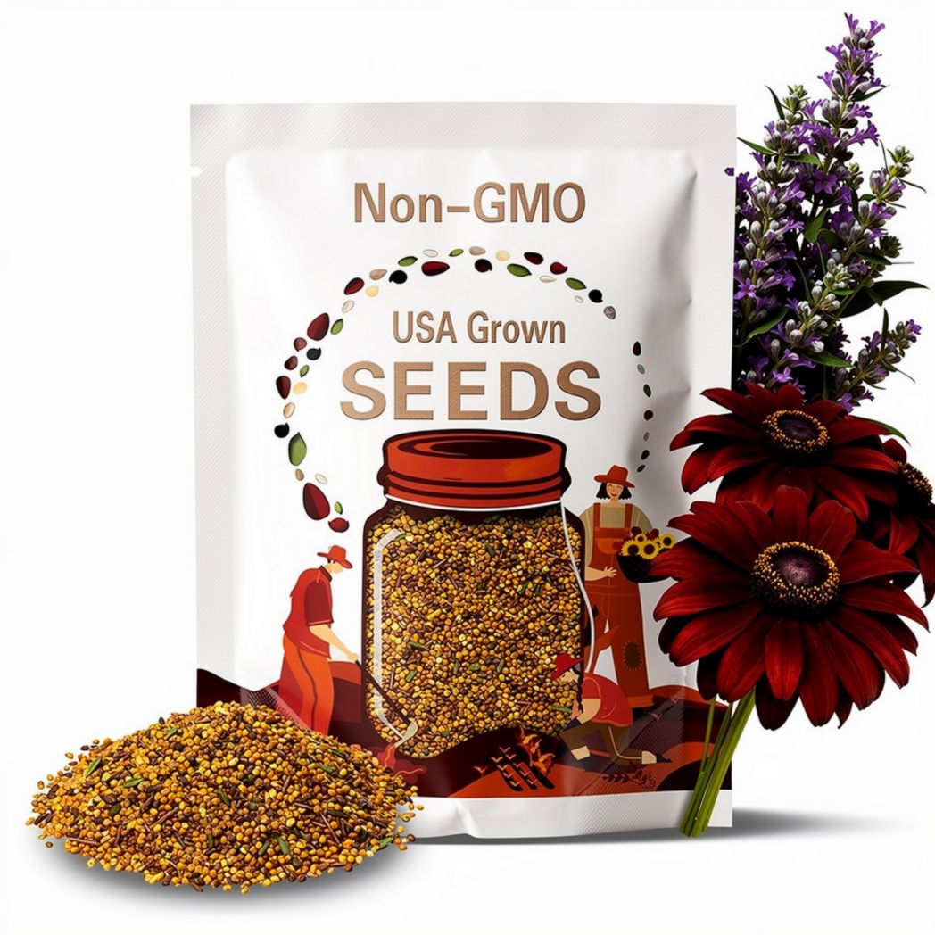 200 Moreno Rudbeckia Seeds – Rare Bi-Color Blooms, Unique Coneflower Daisy for Garden Planting