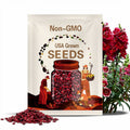 DoubleShot Crimson Red Snapdragon Seeds - Cold Resistant -Attracts pollinators -Open-Pollinating - Plant before the frost/after frost-#34