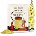 light yellow hollyhock seeds