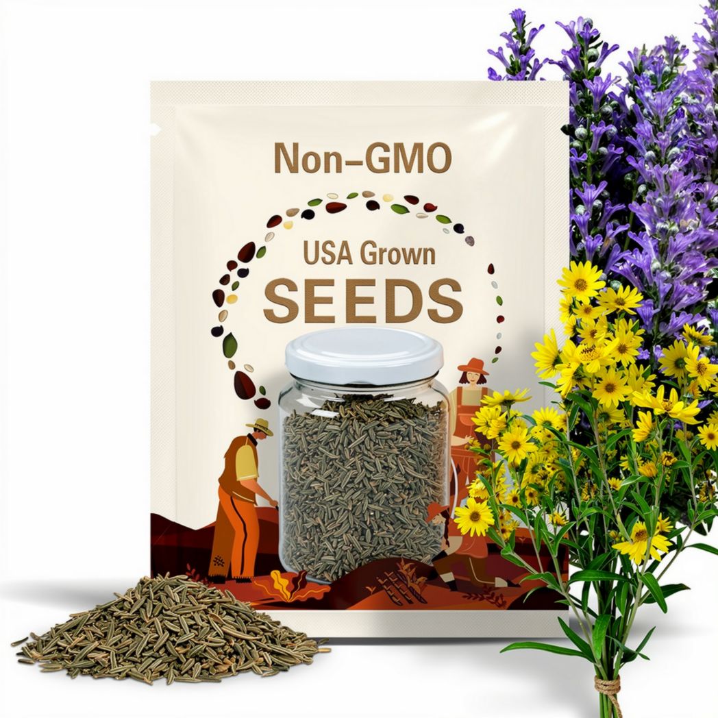250 MAXIMILIAN (Prairie) SUNFLOWER Helianthus Maximiliani Flower Seeds