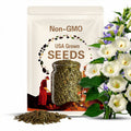 Moonflower Heirloom Flower Seeds - Moon Vine, Night Blooming, Morning Glory, Non-GMO